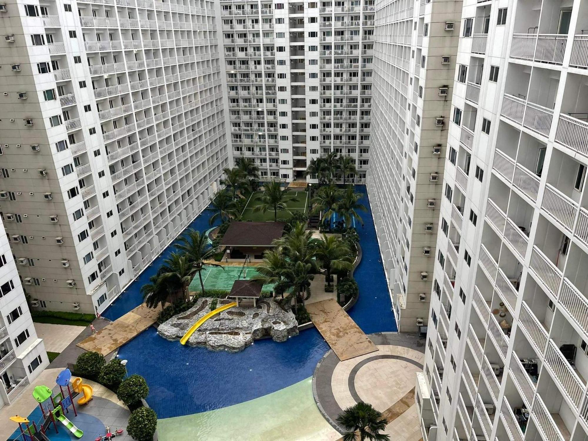 Shore 1 & 3 Residences Moa 1Br With Balcony By Darpm Manila Exterior foto