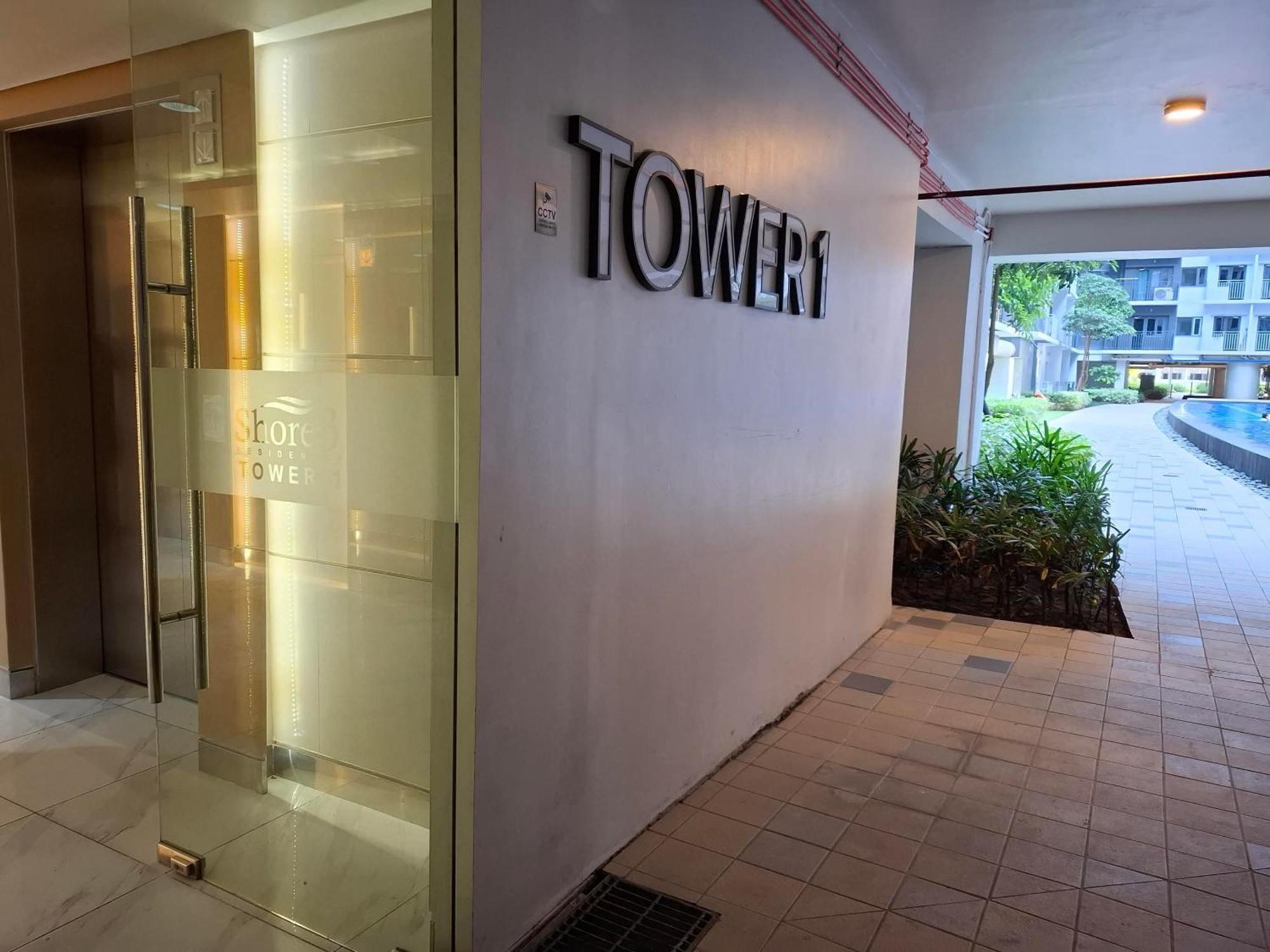 Shore 1 & 3 Residences Moa 1Br With Balcony By Darpm Manila Exterior foto